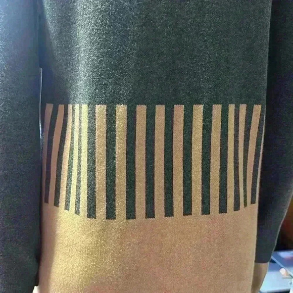 NWT Liz Claibourne women’s long caramel heather cardigan with pockets size M - Picture 8 of 10